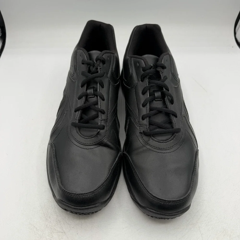 Reebok Work n Cushion Work Shoes Mens Sz 13 Black Slip Resistant Walking Sneaker